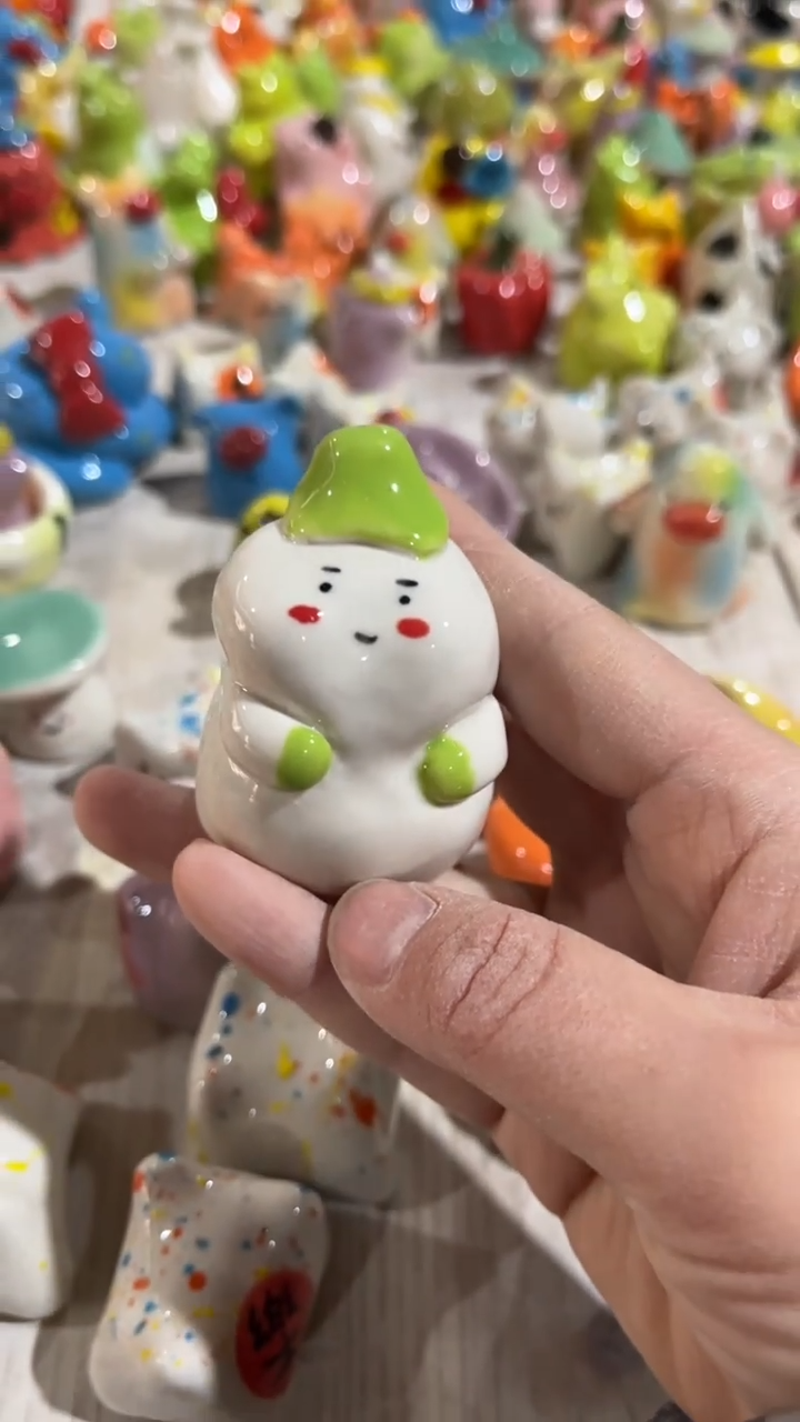 【闪购商品】摆件手工微瑕陶瓷148