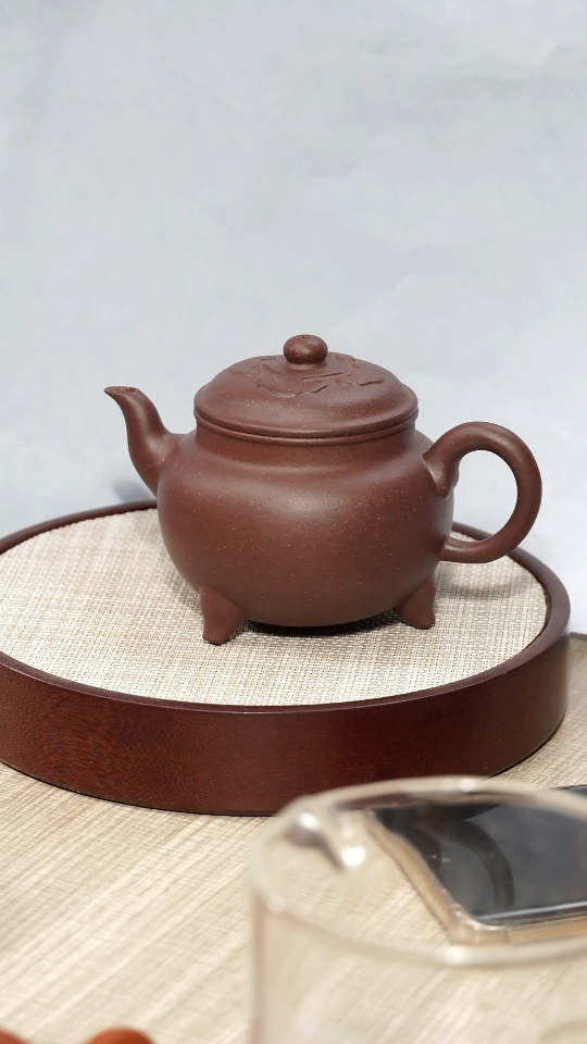 【闪购商品】紫砂茶壶底槽清大彬如意壶