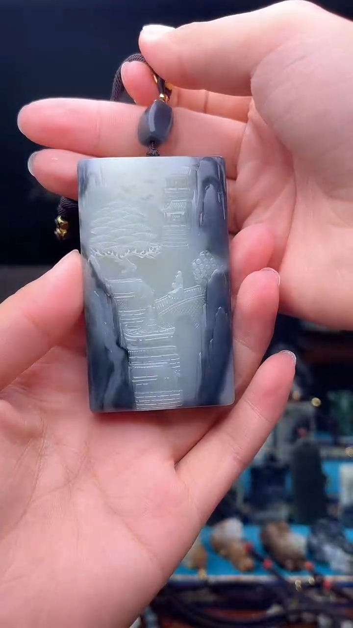 未镶嵌和田玉挂件1