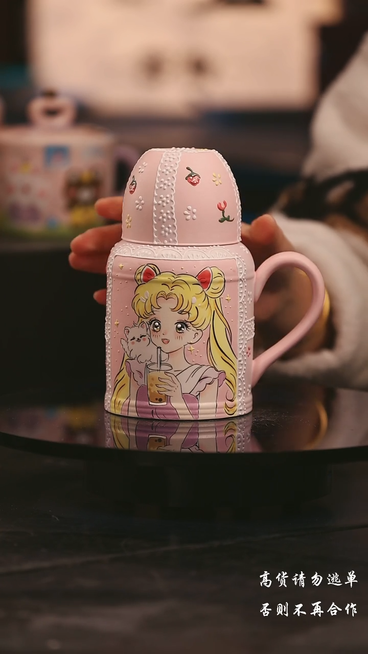 陶瓷景德镇可爱设计师款陶瓷 