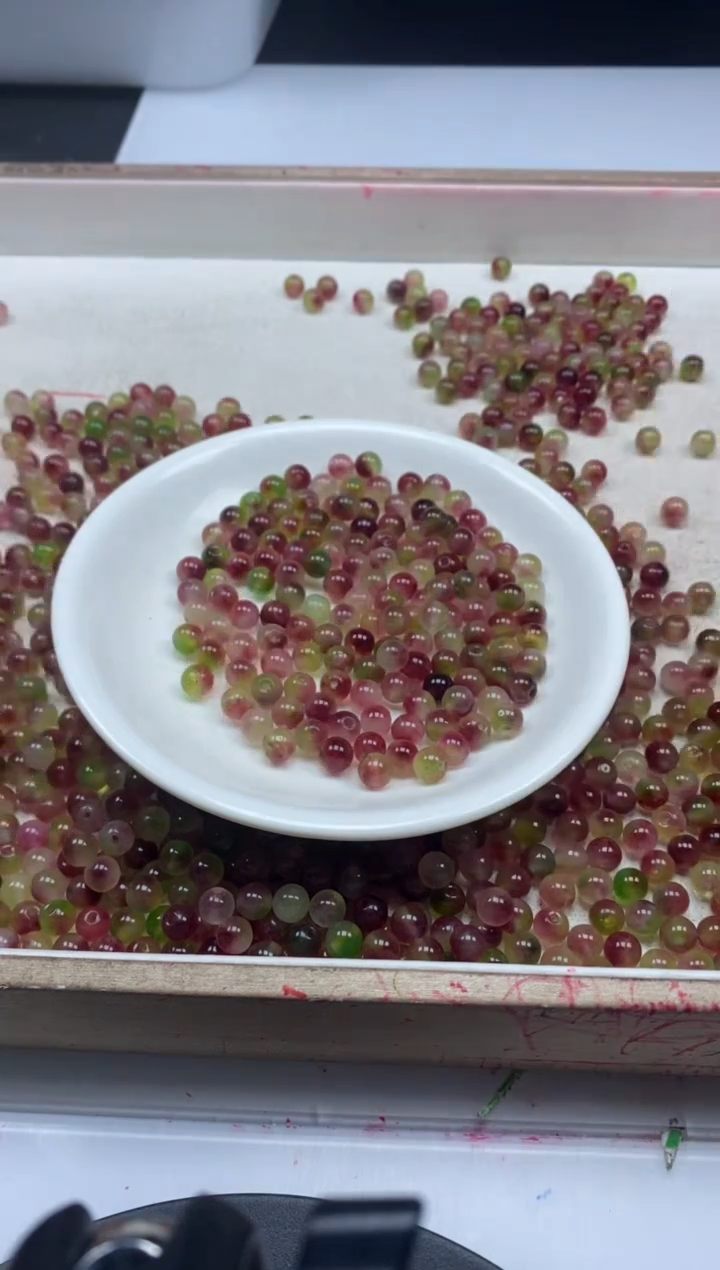 【闪购商品】玛瑙/玉髓颈饰未镶嵌w502梅花玉6mm*60颗