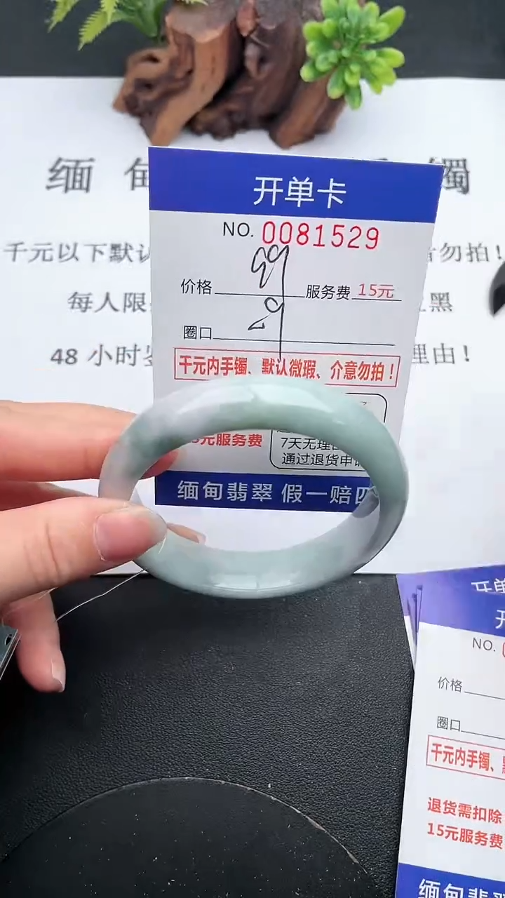 【闪购商品】翡翠手镯未镶嵌29天然翡翠A货