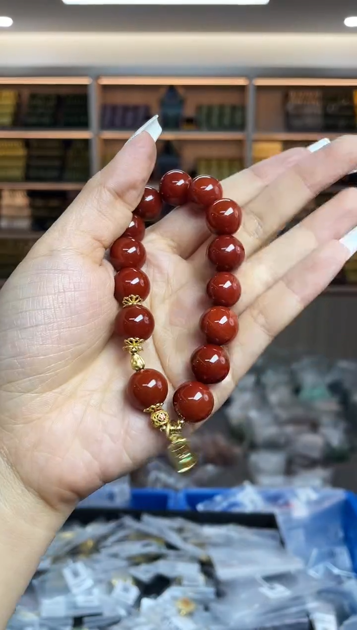 【闪购商品】南红玛瑙·未镶嵌多样性发一件