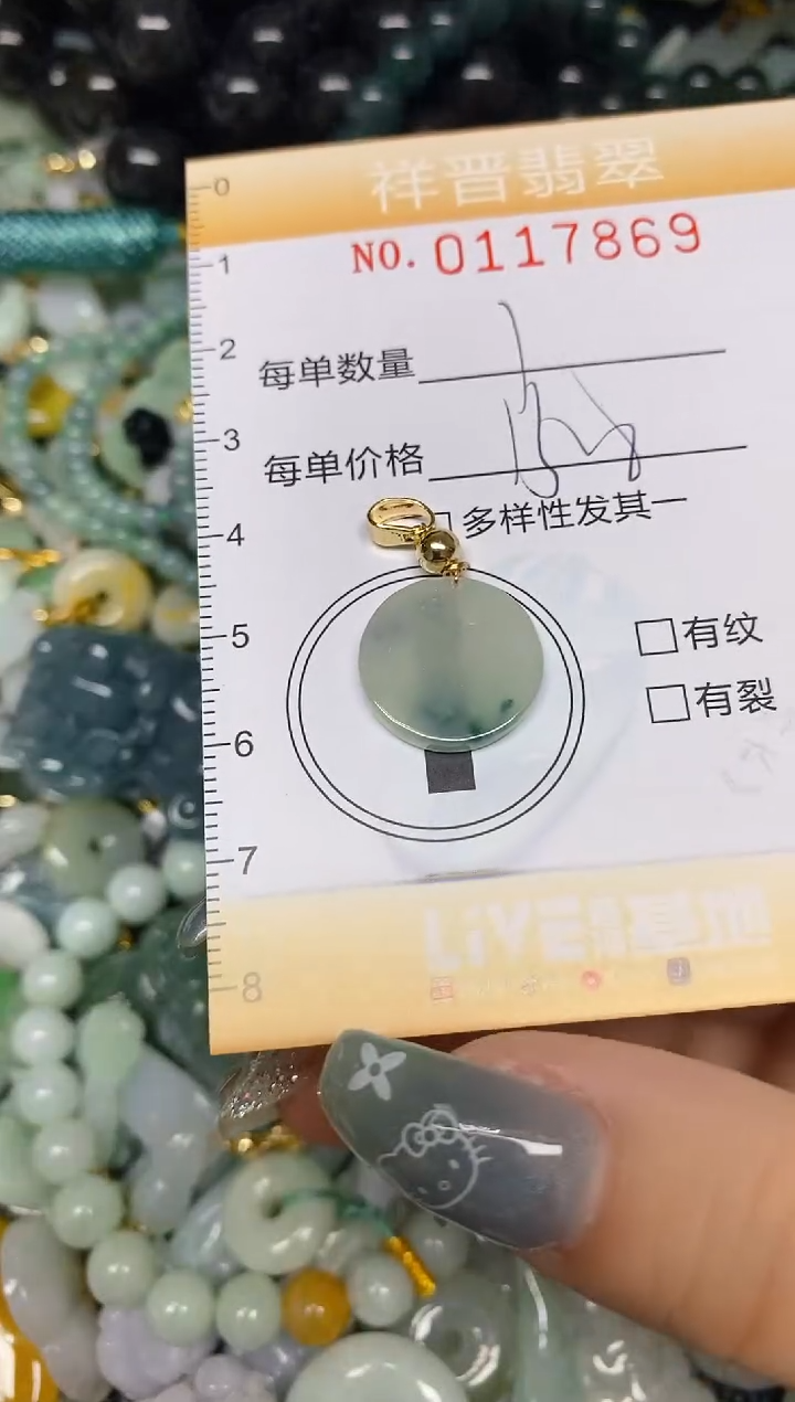 【闪购商品】翡翠颈饰未镶嵌闪购0117869