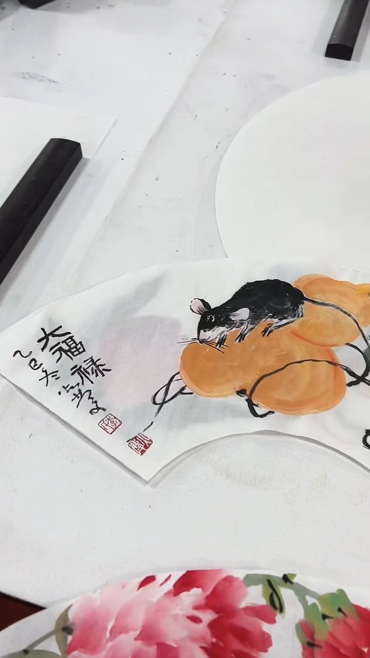 国画李火庆/国画/花鸟