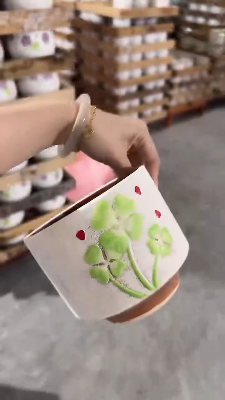 高温陶瓷花盆+E44