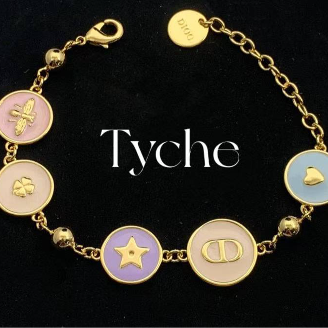 铜合金贝壳手链 Tyche家CD复古手链轻奢时尚时尚