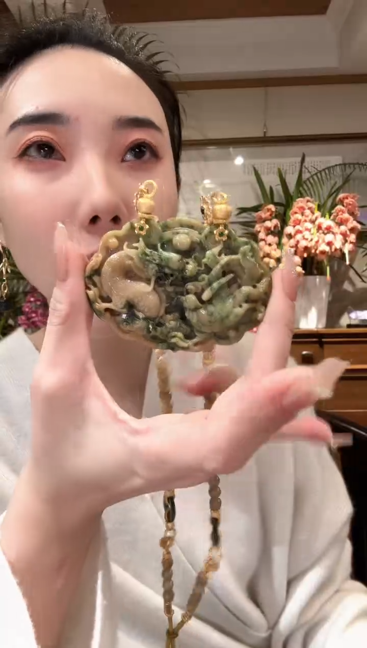 【闪购商品】翡翠颈饰未镶嵌国风