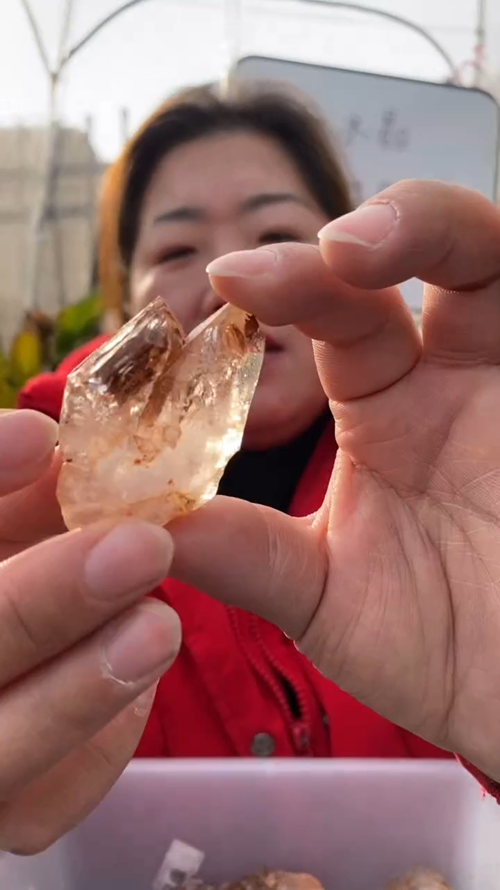 【闪购商品】水晶原石未镶嵌红泥骸骨DD768