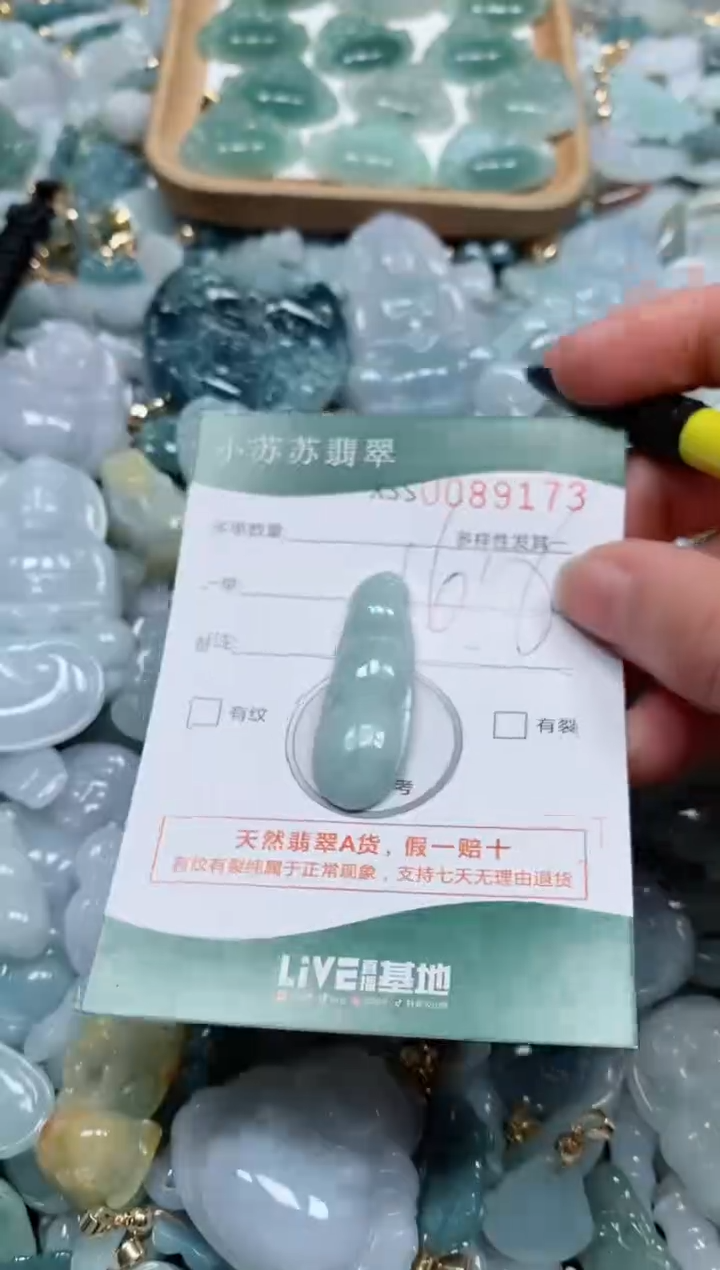 【闪购商品】翡翠颈饰未镶嵌闪购商品0089173