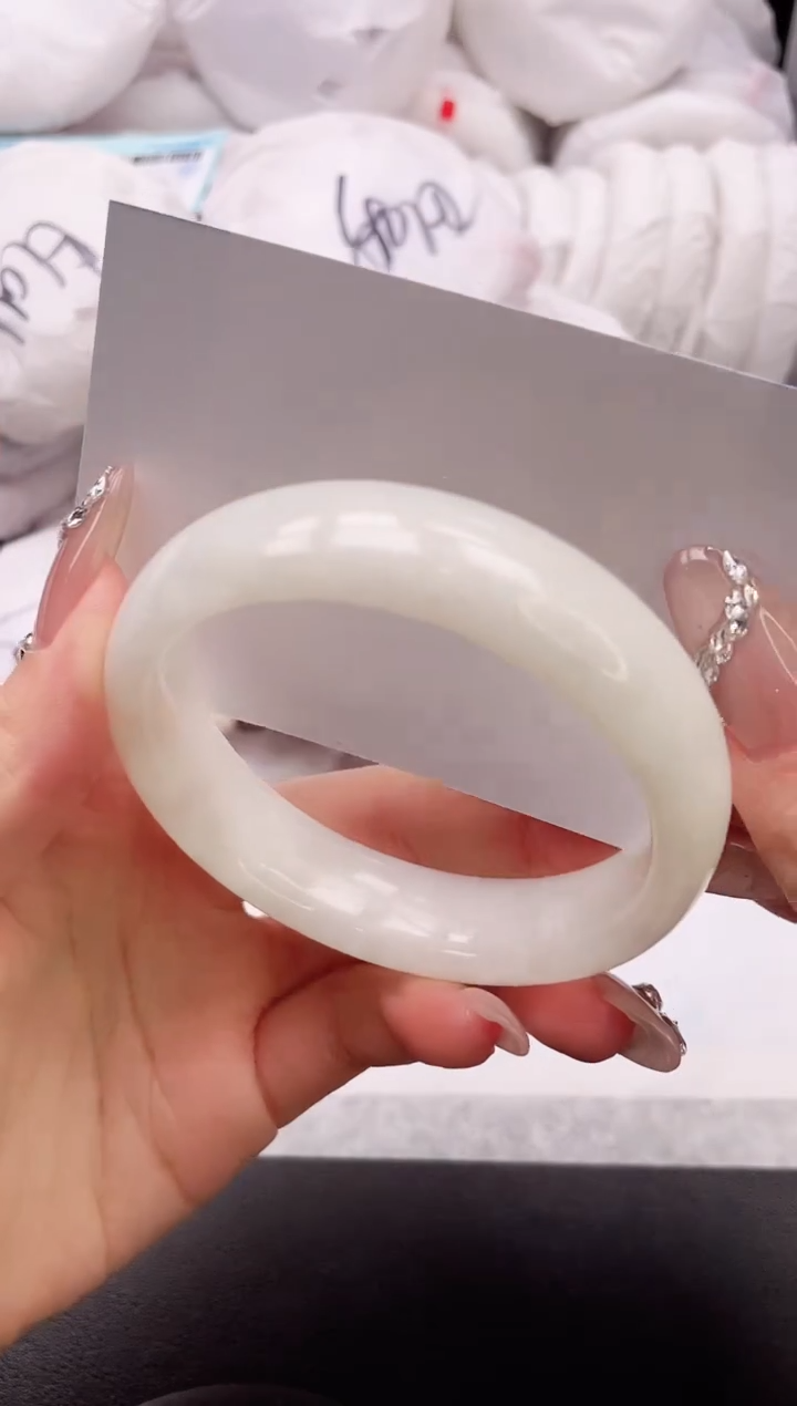 【闪购商品】和田玉手镯未镶嵌5K216-59