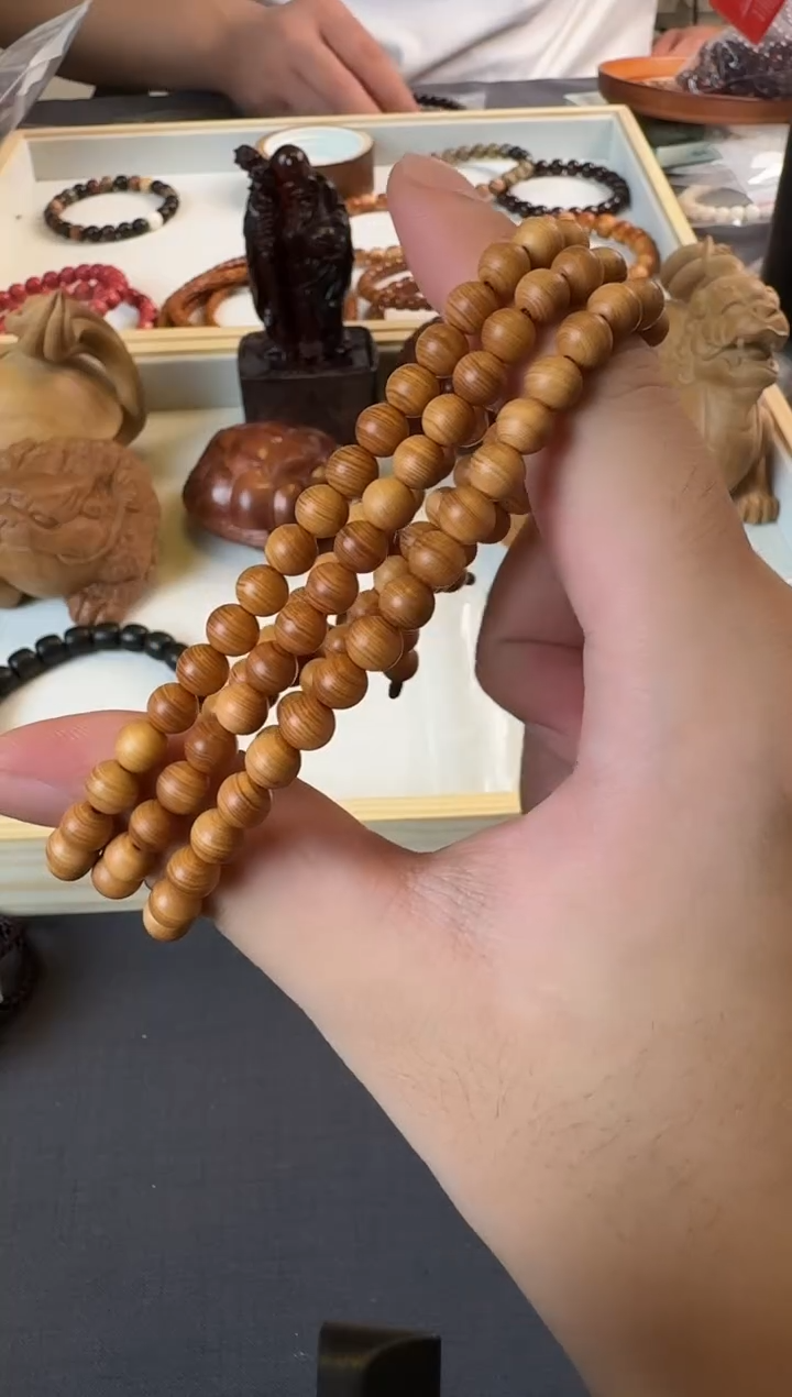 柏木（崖柏）手串/手链崖柏108x6mm手串