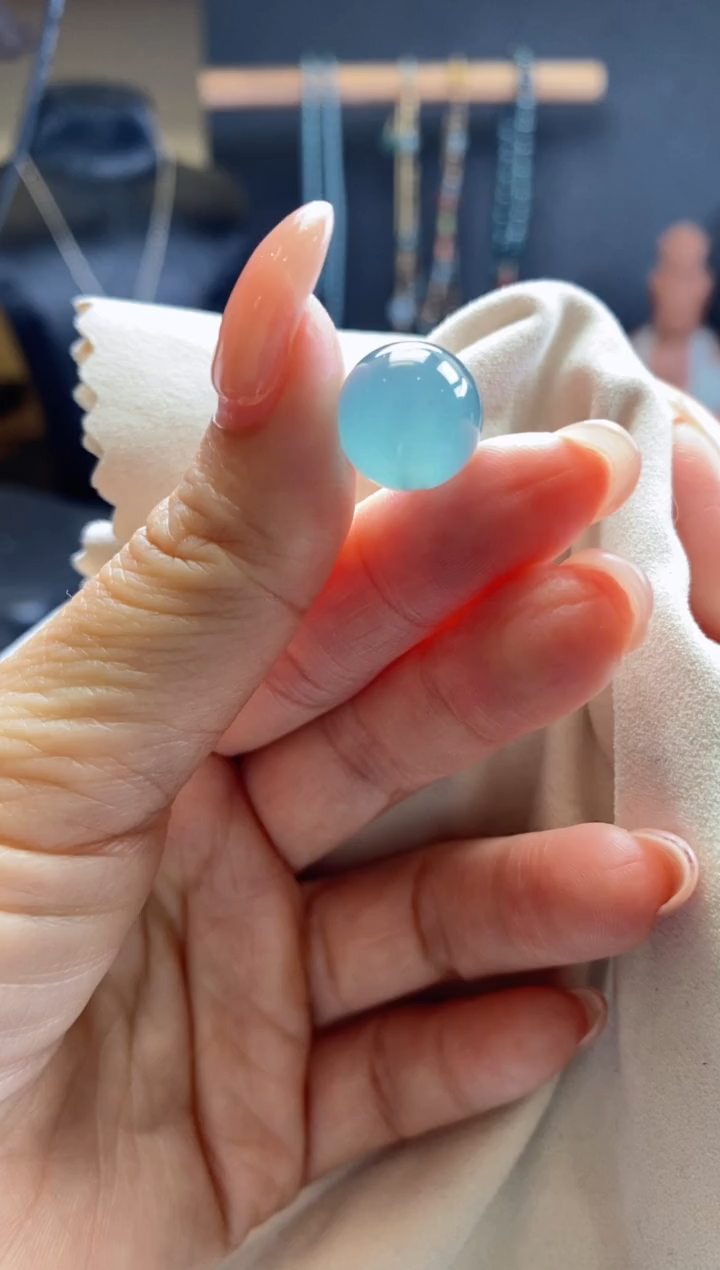 翡翠未镶嵌颈饰0398593665