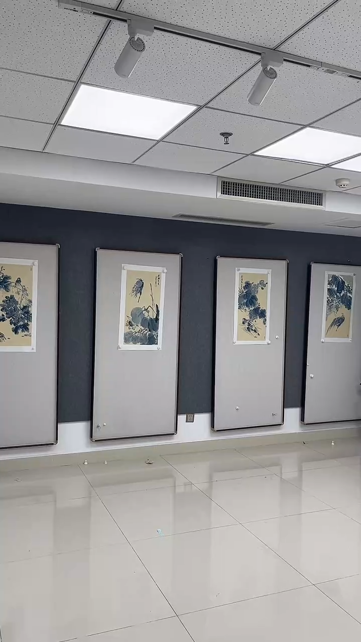 国画张兰芝老师两平尺四条屏