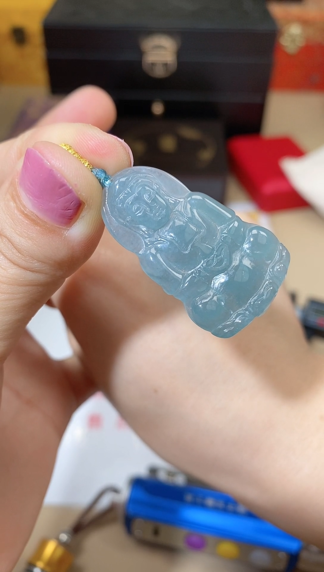 【闪购商品】翡翠颈饰未镶嵌 天然A货翡翠