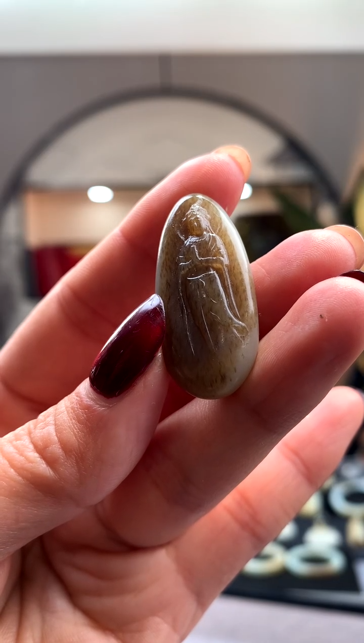 【闪购商品】和田玉颈饰未镶嵌挂件