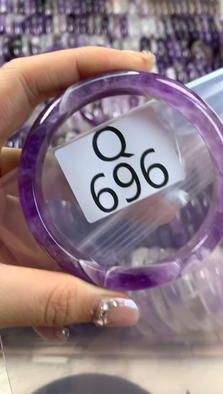 【闪购商品】水晶水晶手镯Q未镶嵌696-62