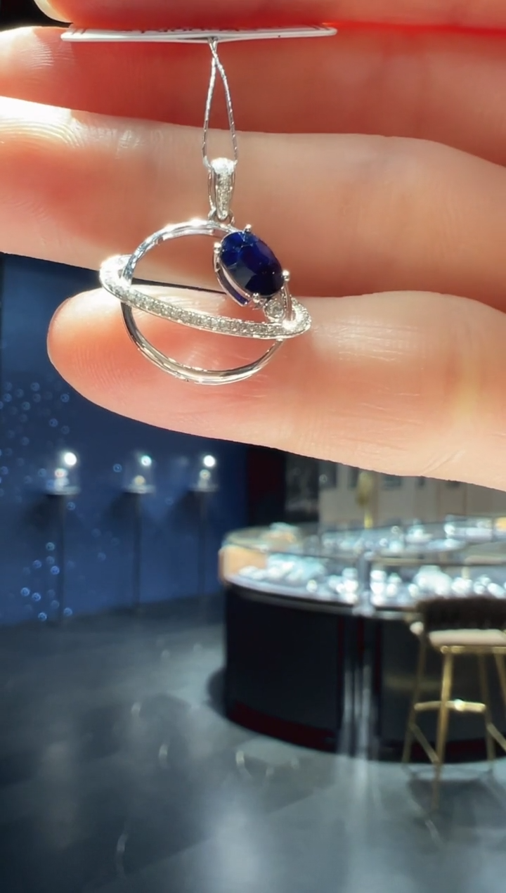 【闪购商品】红宝石吊坠(不含链)18K金镶嵌26】