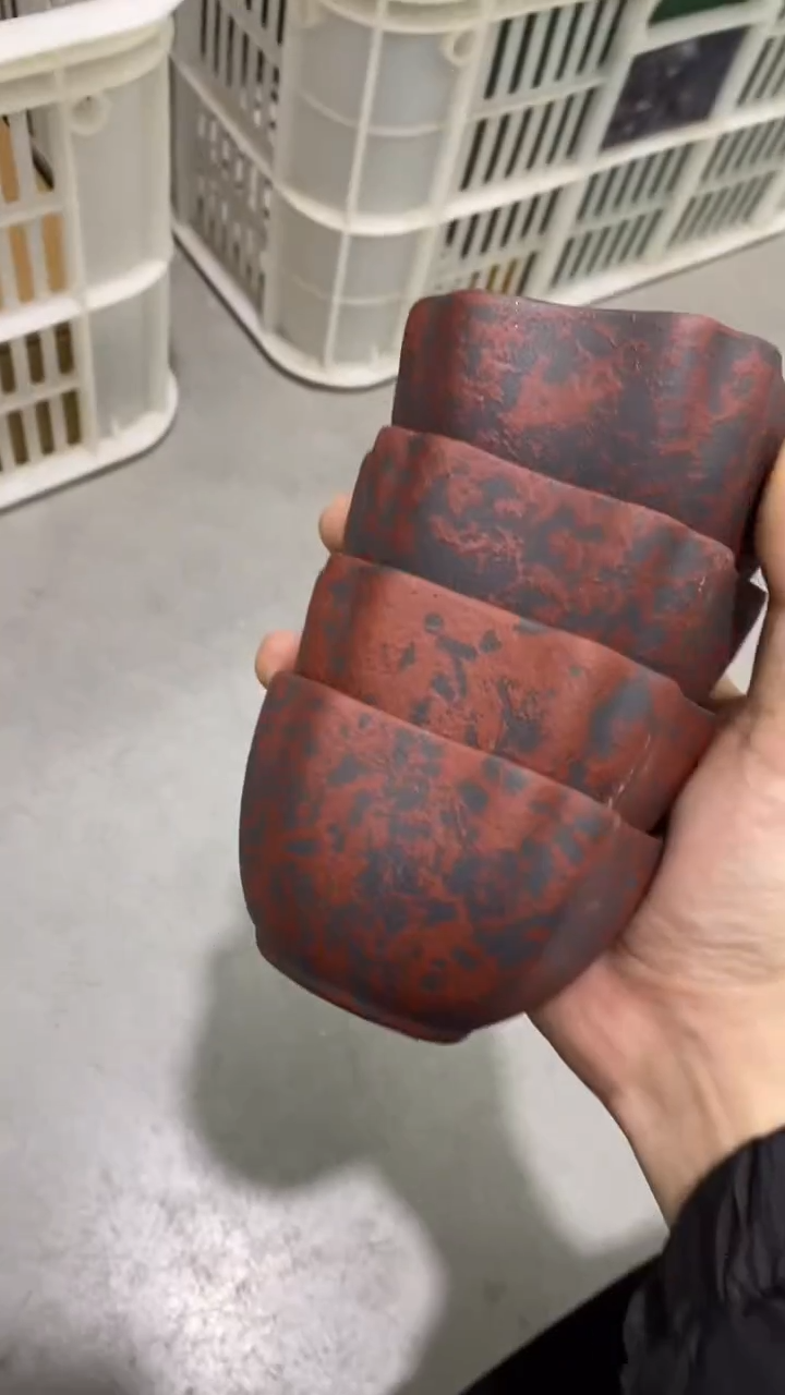 瓷片4个陶瓷茶具茶器