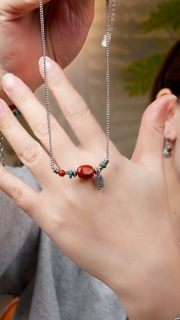 无吊坠925银通体925纯银锁骨链长45