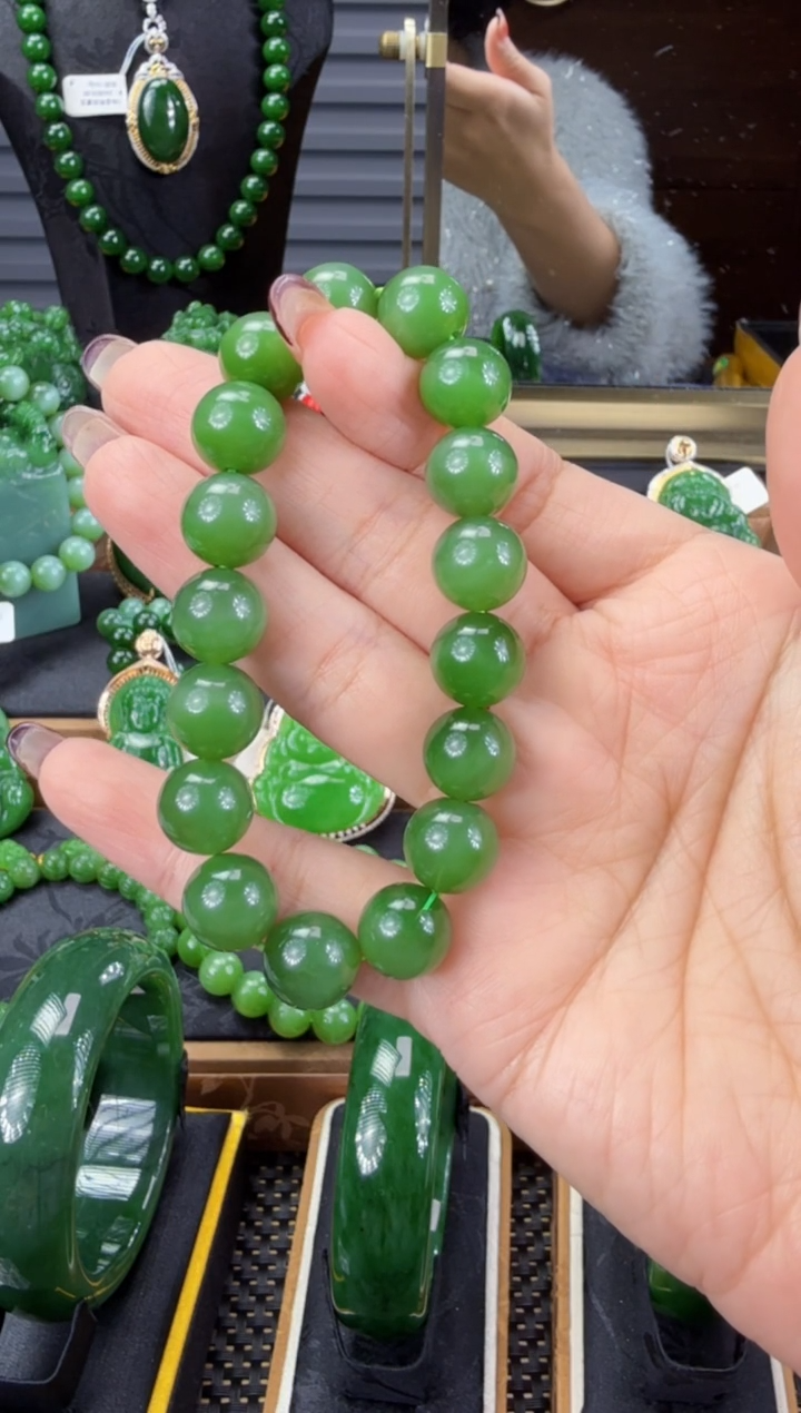 【闪购商品】和田玉（碧玉）手串未镶嵌  