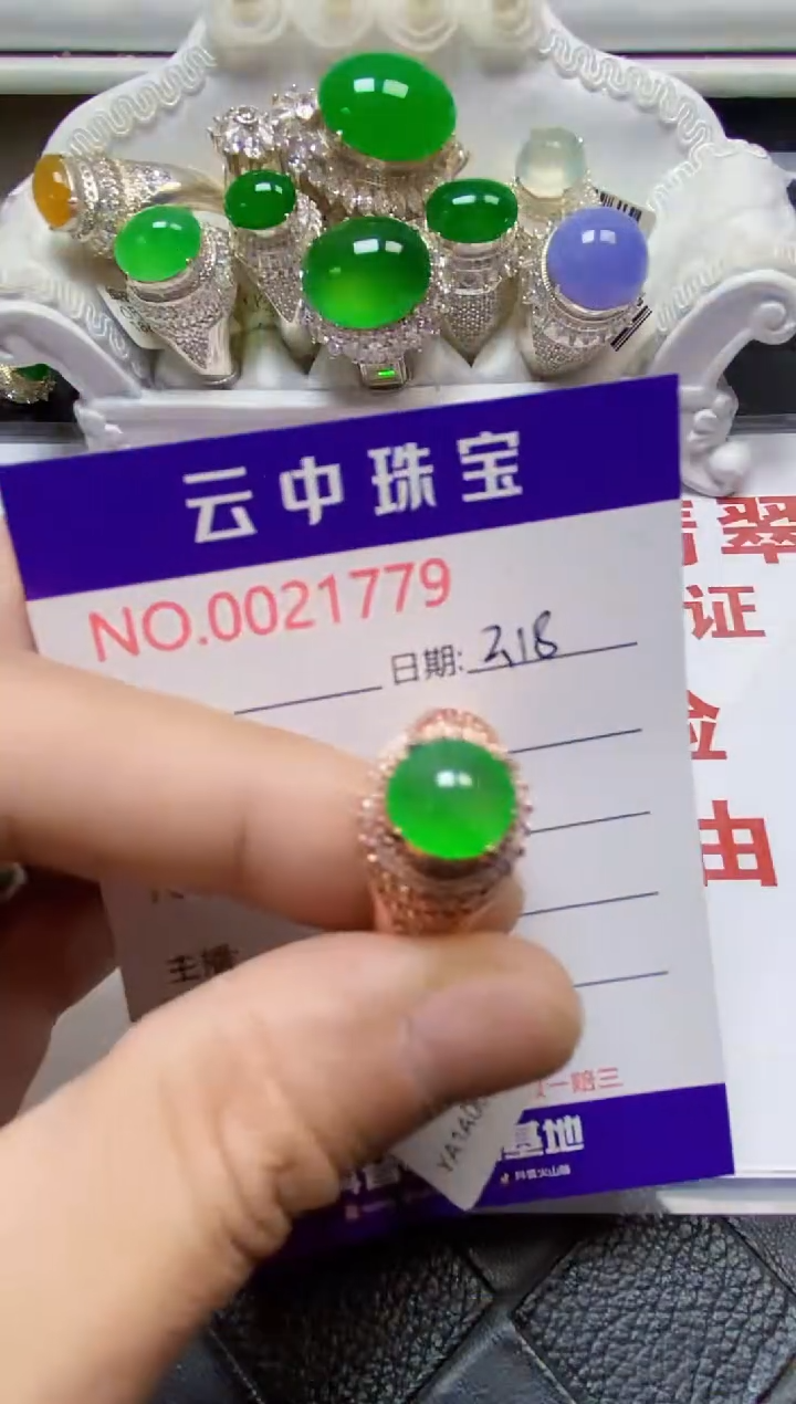 【闪购商品】翡翠戒指未镶嵌/17790000