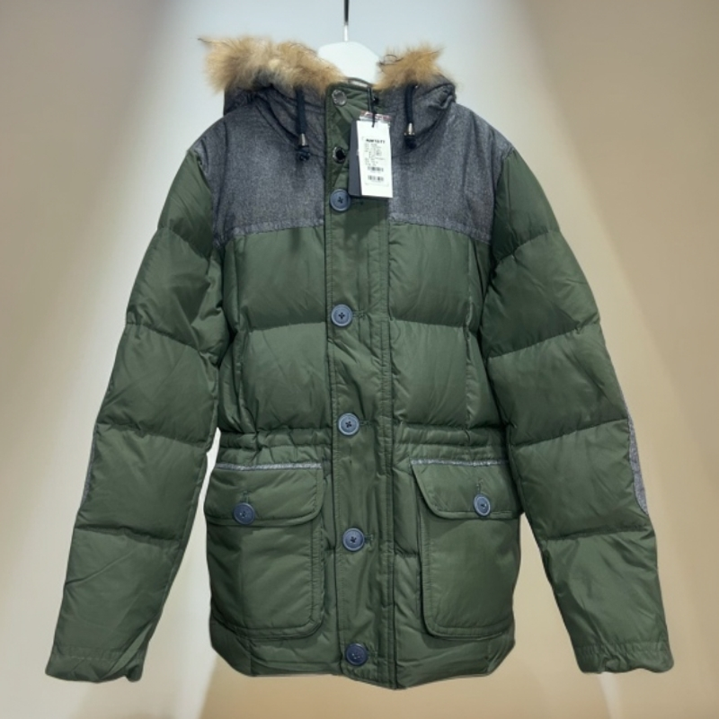 【HUNT家】冬季真毛领超保暖外套男女同款