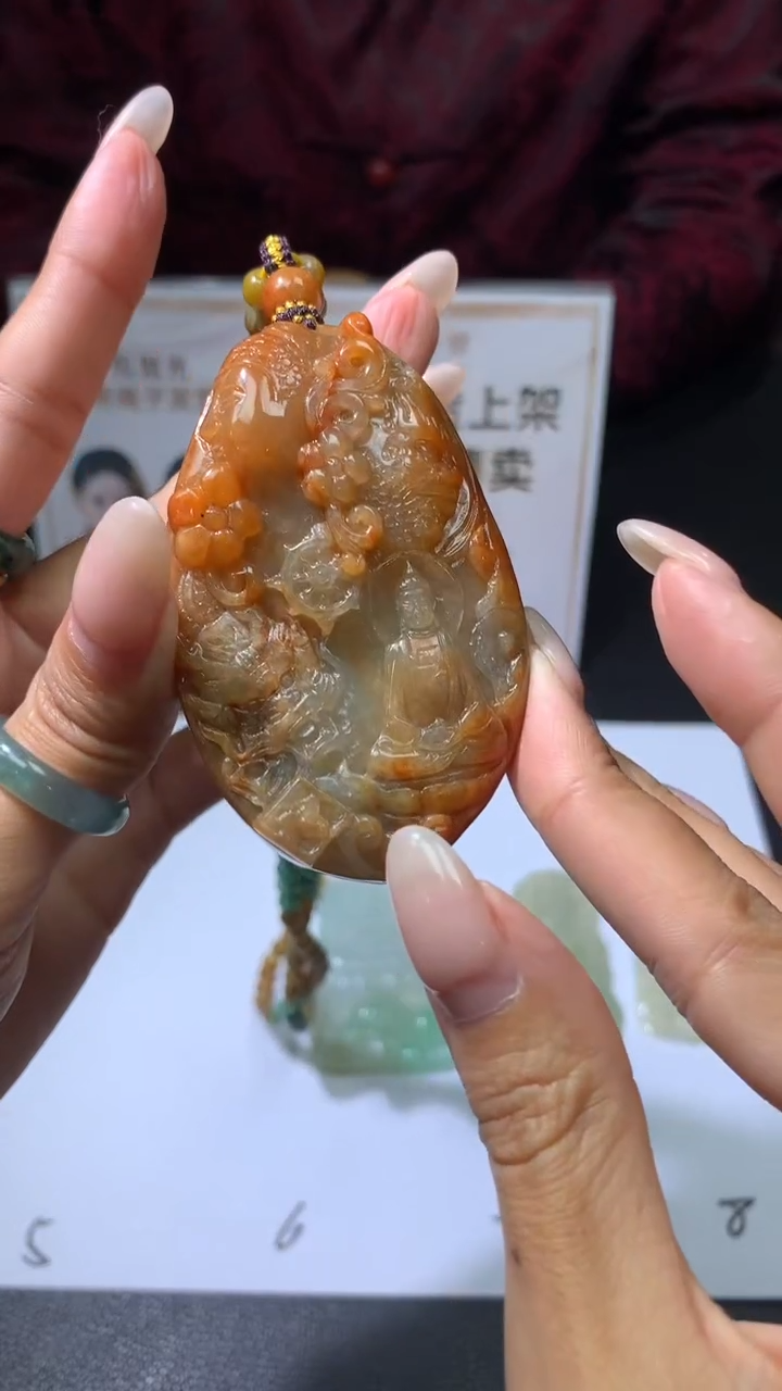 【闪购商品】定制翡翠未镶嵌不退不换CMH1件-A