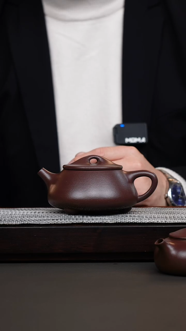 茶壶紫砂冰窖底槽清景舟石瓢