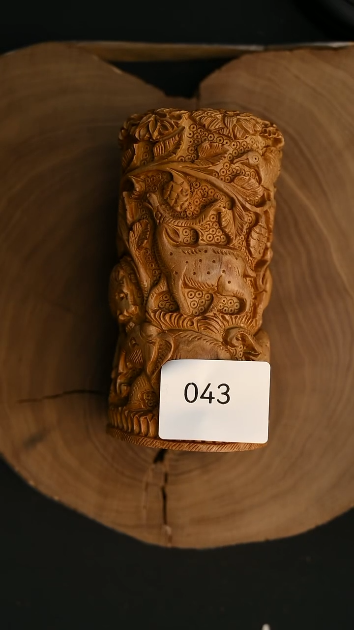 檀香木其他6号仓老山檀工艺品292克