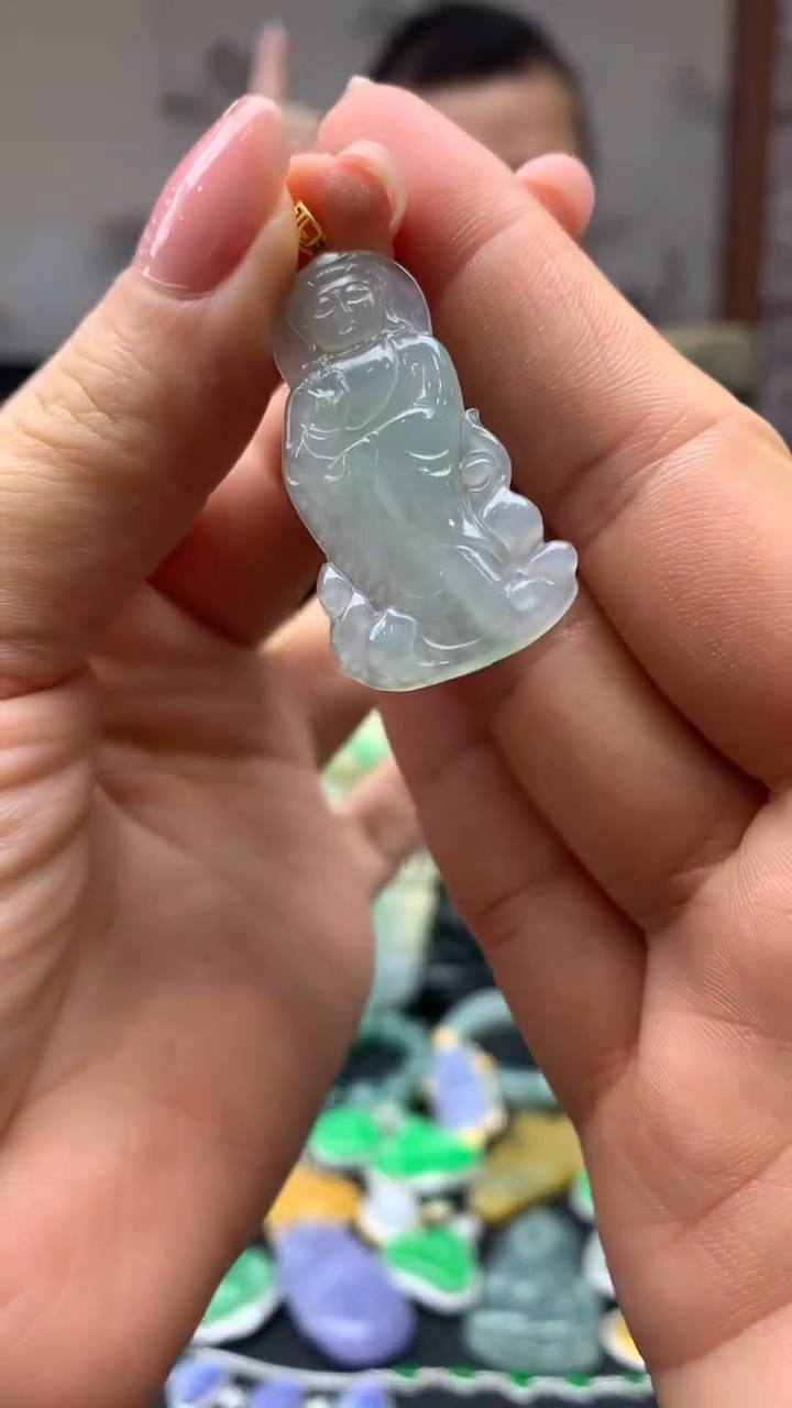 【闪购商品】翡翠颈饰未镶嵌4-天然翡翠