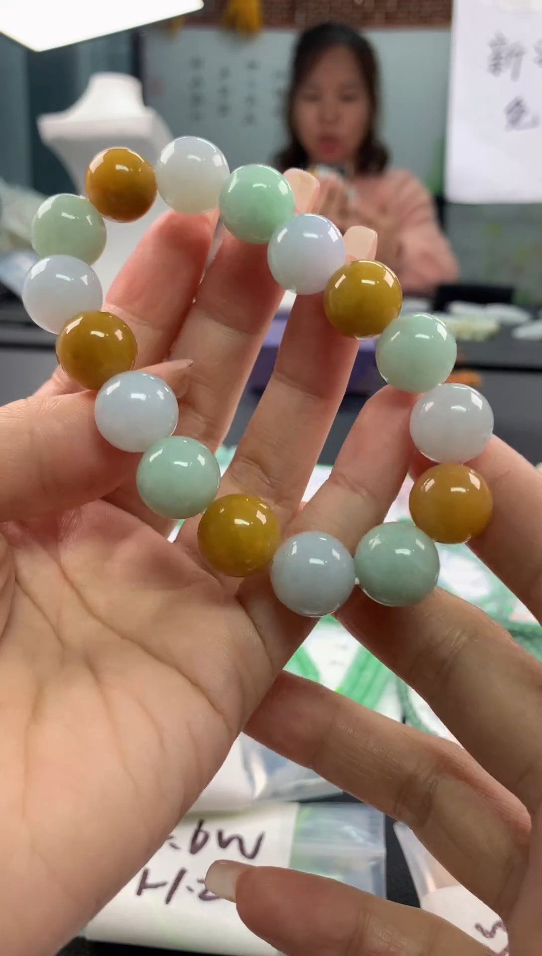 【闪购商品】翡翠手串未镶嵌92.......