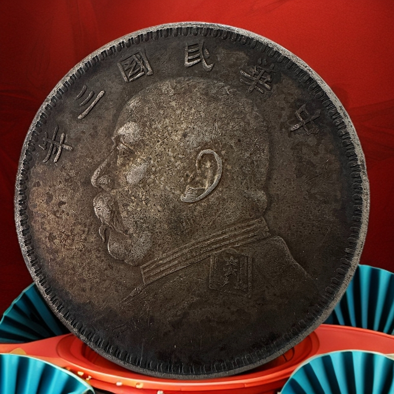 酱彩大头工艺品桌面摆件