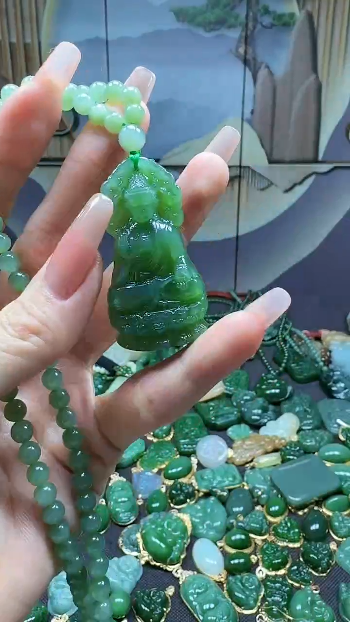 【闪购商品】和田玉挂件未镶嵌1