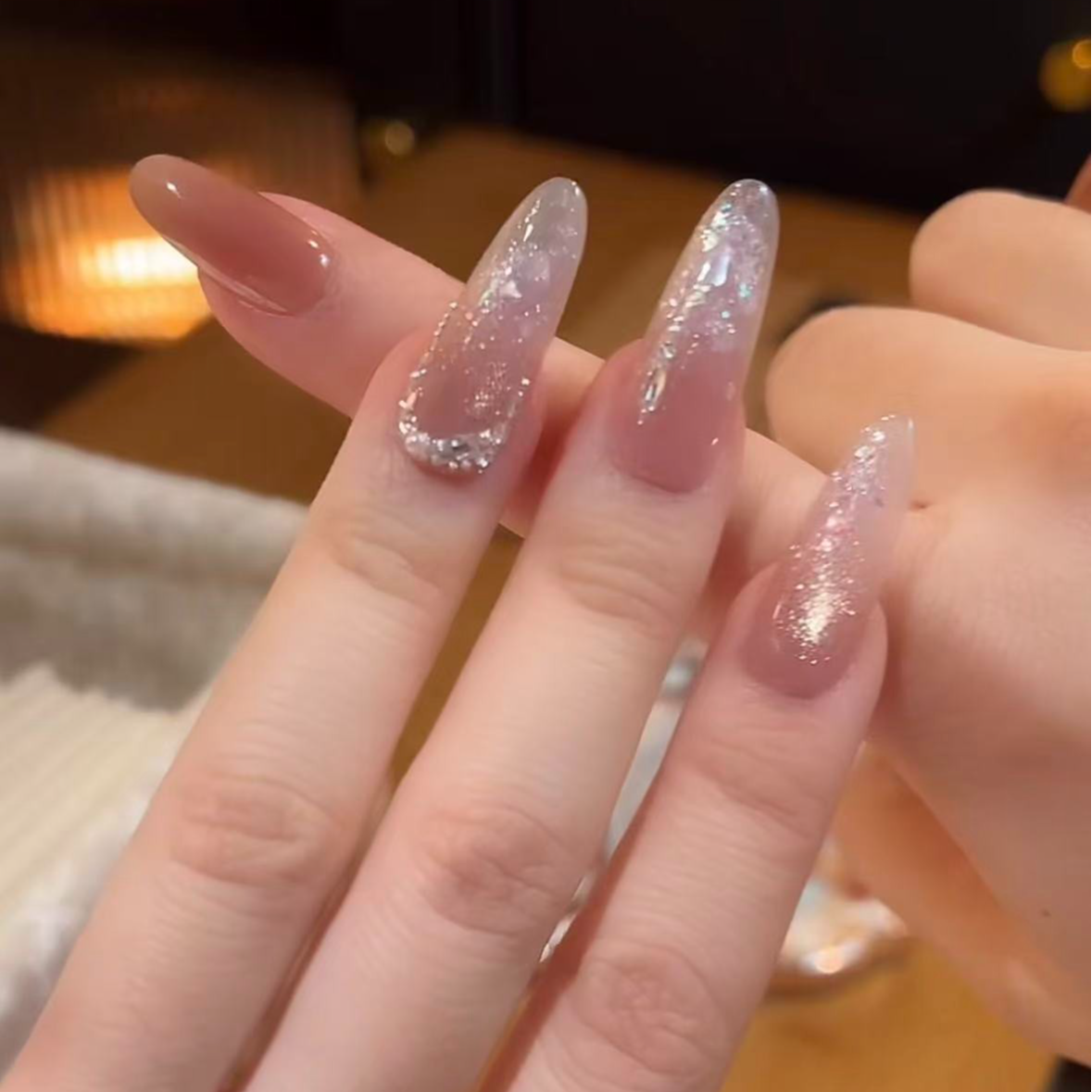 NANNAN[紫冬雪]手工穿戴甲N168