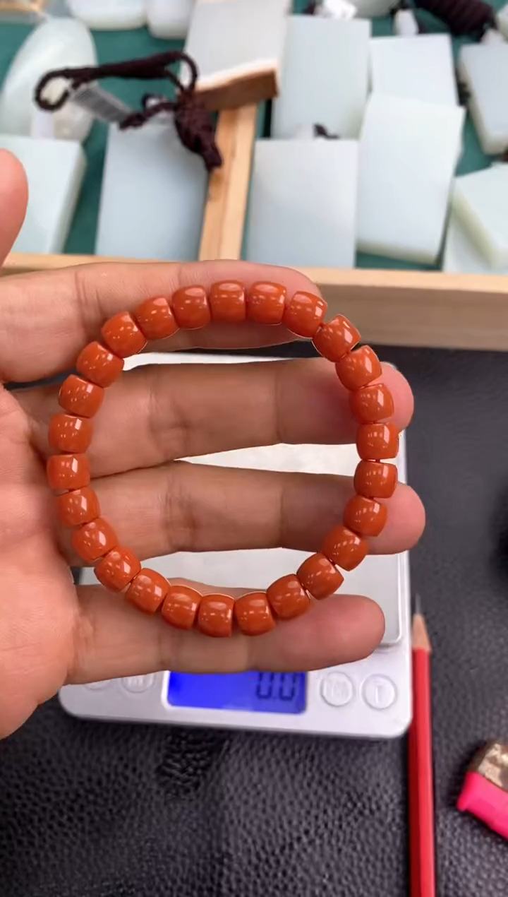 手串未镶嵌南红玛瑙手串卡8