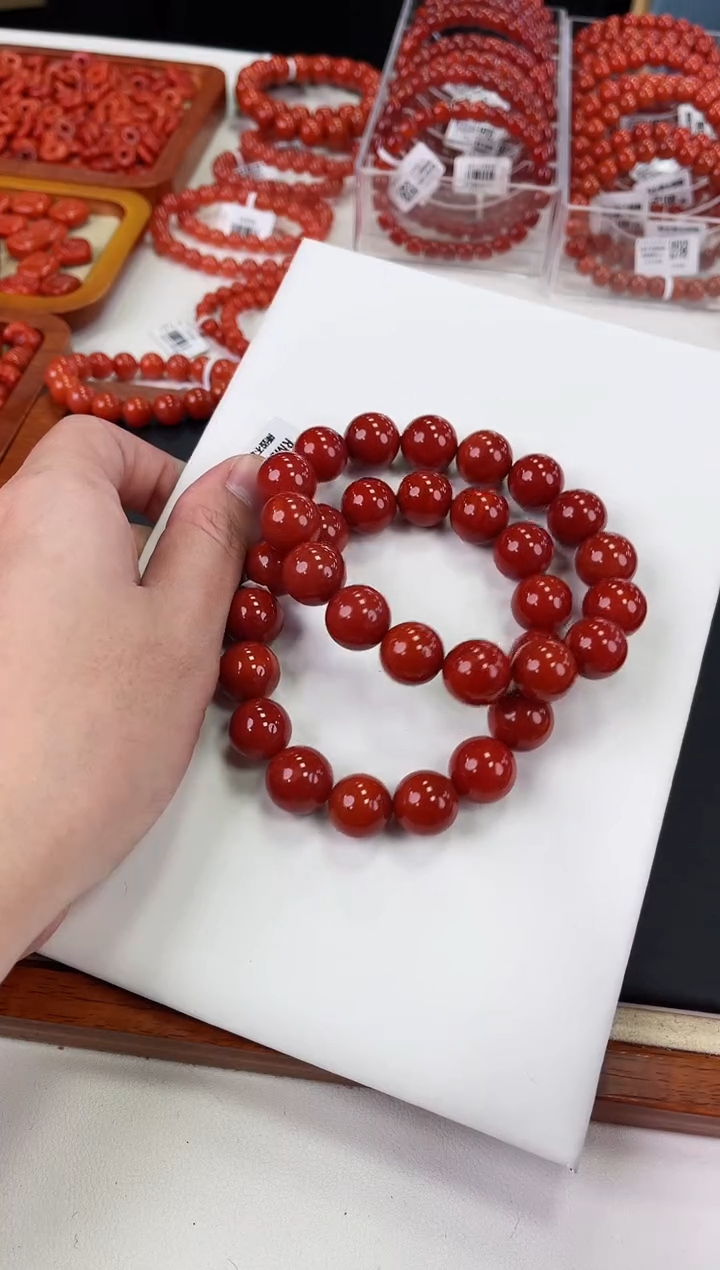 【闪购商品】南红玛瑙瓦西手串14+未镶嵌（多样式发其一）