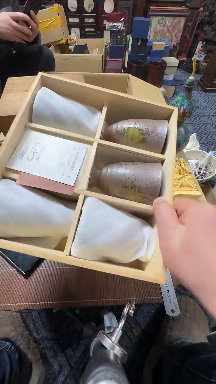 陶瓷曹***人晓凡收藏中古美术工艺品