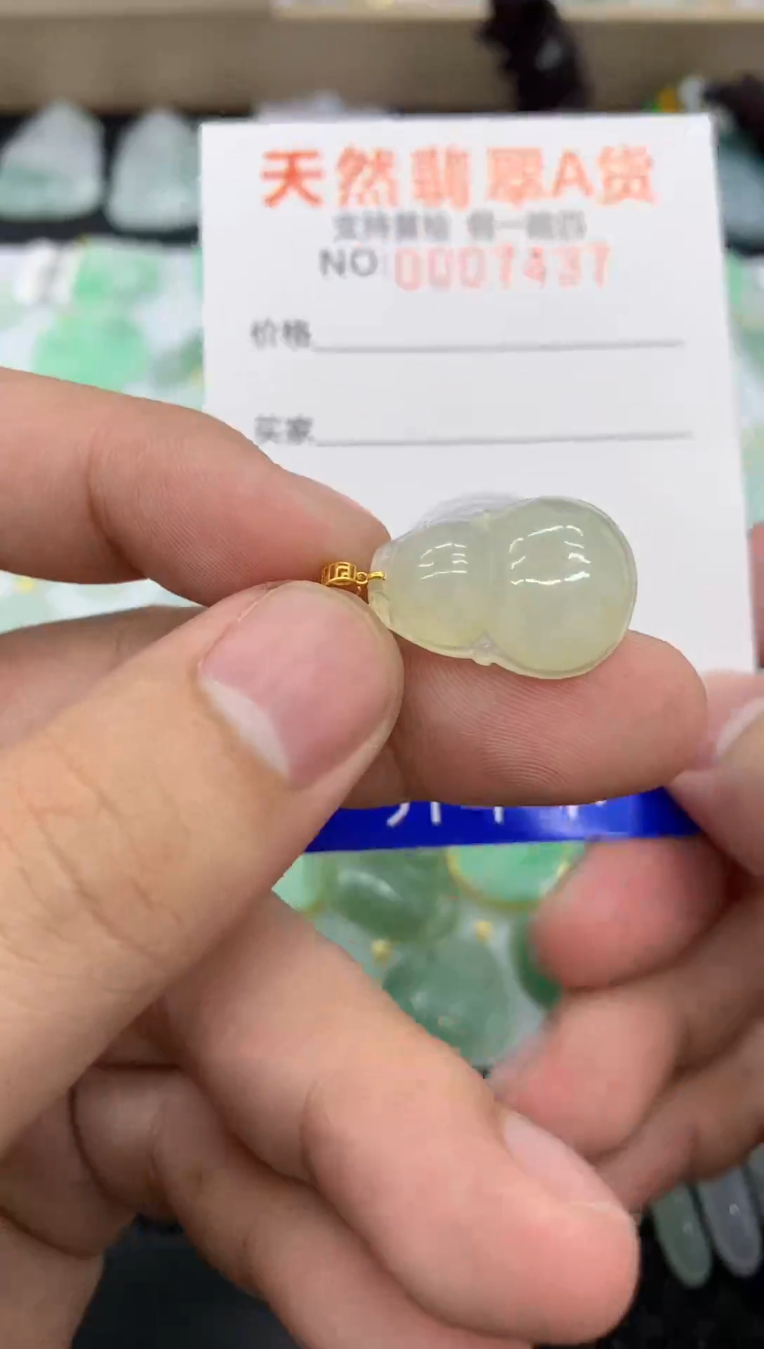 【闪购商品】翡翠颈饰18K金镶嵌11111111111