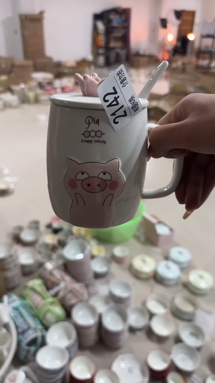 陶瓷手柄款微瑕四单包邮2142