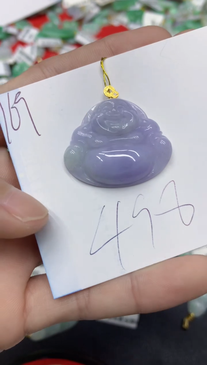 【闪购商品】翡翠颈饰18K金镶嵌翡翠