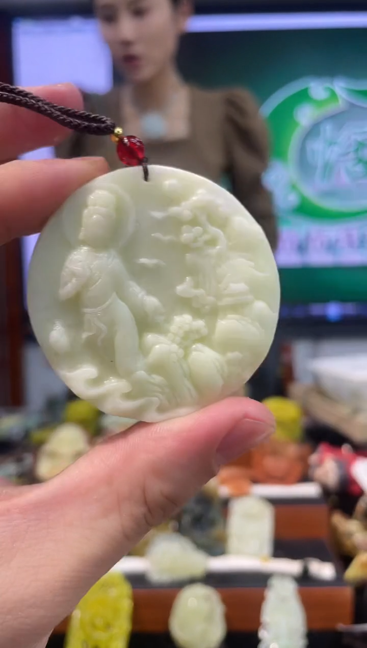 【闪购商品】岫玉吊坠未镶嵌·