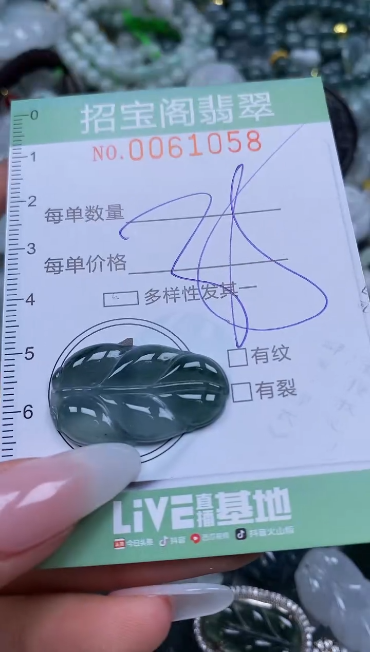 【闪购商品】翡翠颈饰未镶嵌闪购0061058