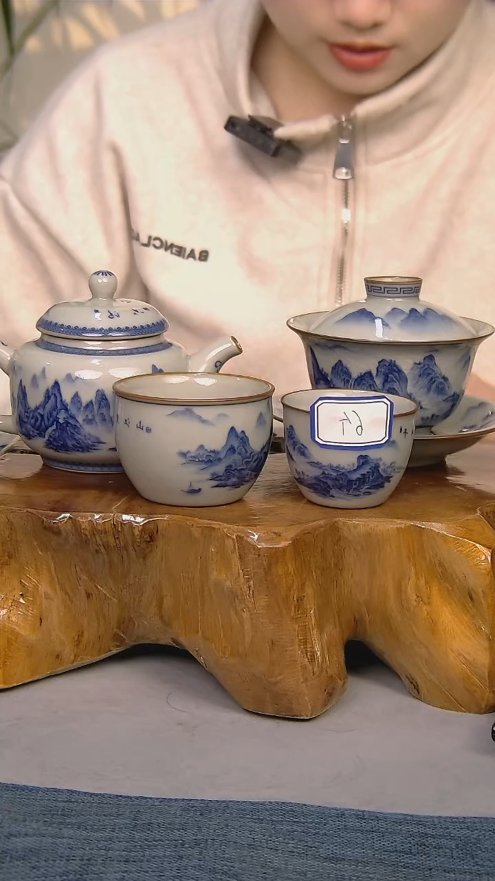 【闪购商品】简装家用款9件套 陶瓷家用茶具系列