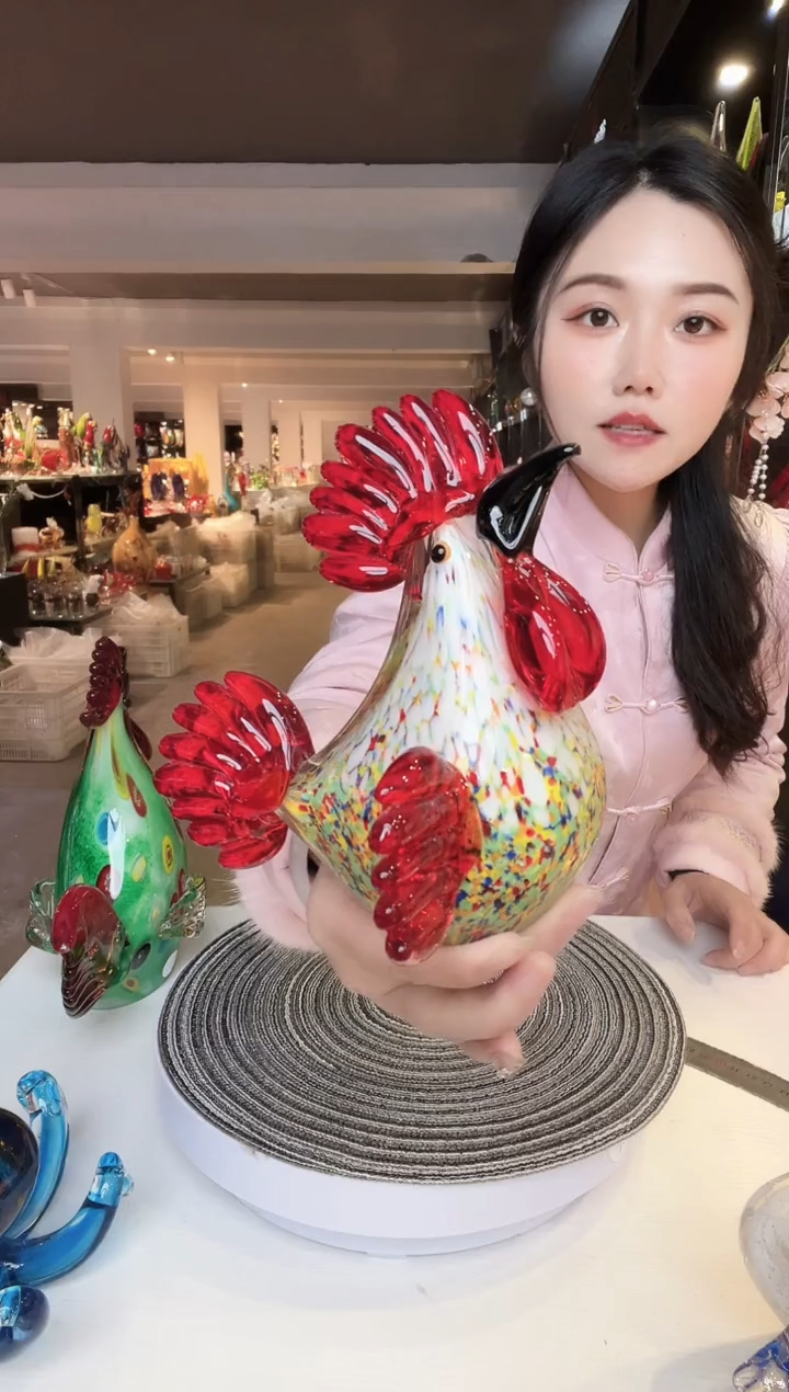 【闪购商品】茶盏琉璃摆件家居摆件