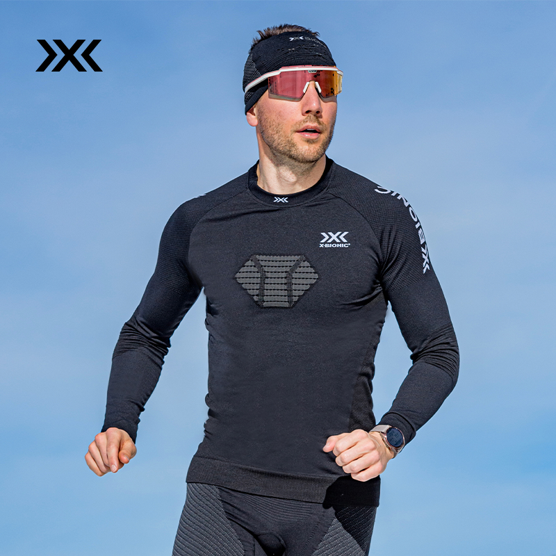 X-BIONIC 优能4.0长袖男女款运动健身吸湿排汗户外跑步弹力舒适
