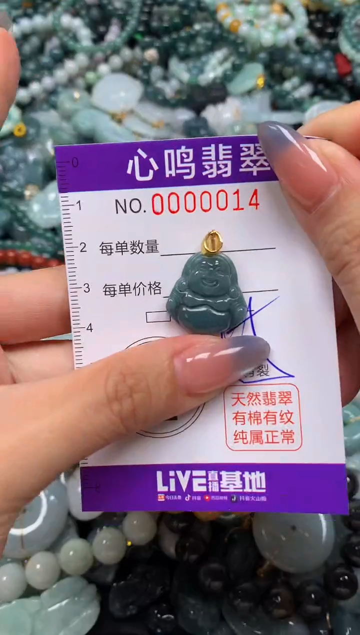 颈饰未镶嵌翡翠闪购00014