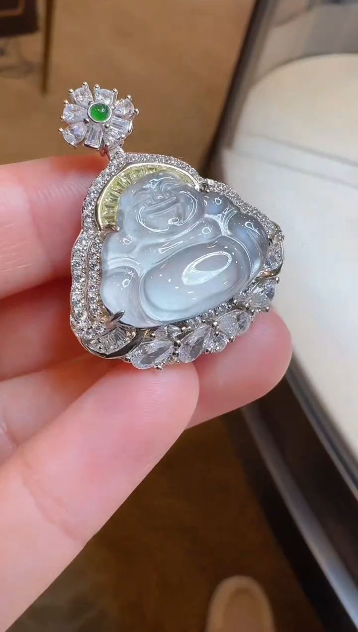 【闪购商品】翡翠吊坠(不含链)银S925镶嵌多样性团购发一件