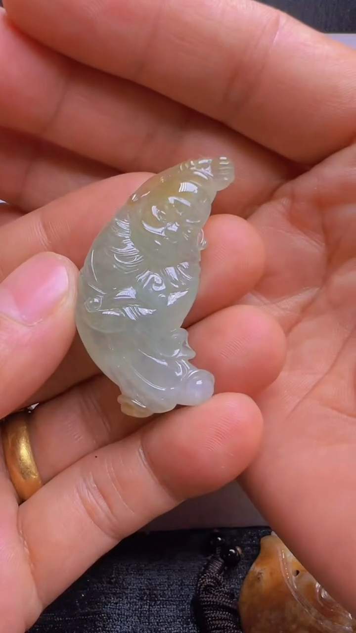 【闪购商品】翡翠颈饰未镶嵌钟馗