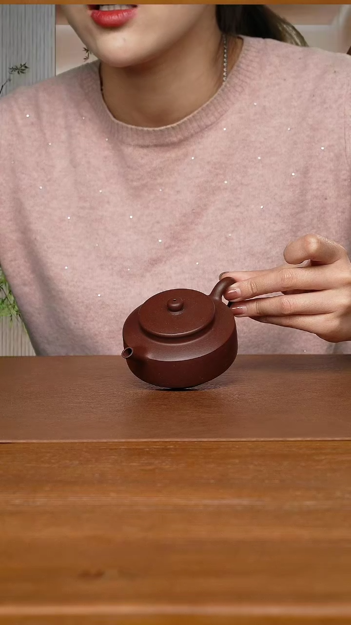 【闪购商品】紫砂茶壶周盘壶 紫砂